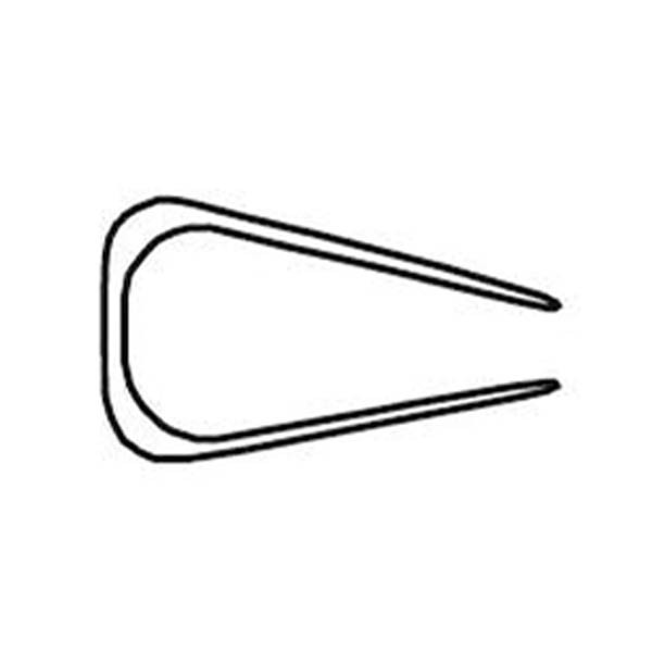 Exacompta Serodo klemstrips 6 mm zwart (25 stuks) 697081E 407284 - 5
