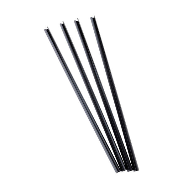 Exacompta Serodo klemstrips 9 mm zwart (25 stuks) 997081E 407286 - 1