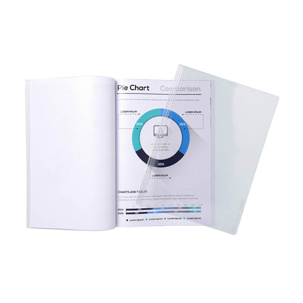 Exacompta Serodo presentatiemappen 20/100e transparant (10 stuks) 42742E 407282 - 1