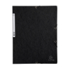 Exacompta elastomap glanskarton zwart A4 404017 - 1