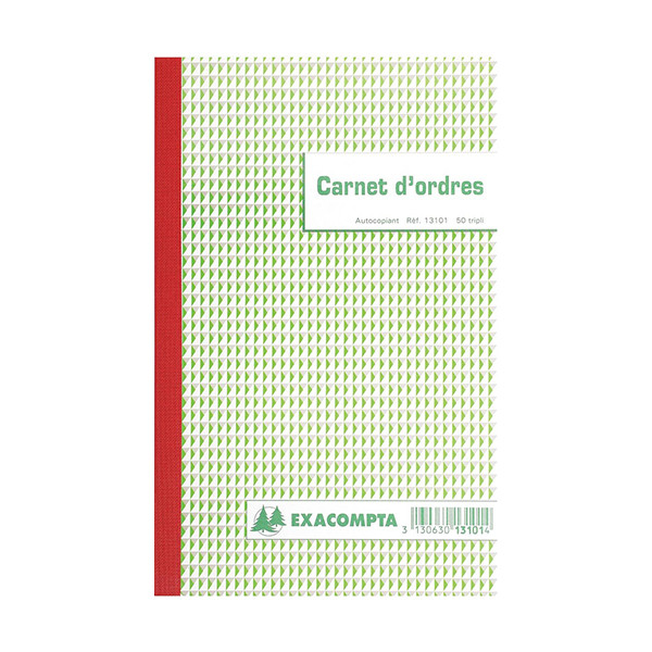 Exacompta orderboek zelfkopiërend 21 x 18 cm (3 x 50 vel) 404443 - 1