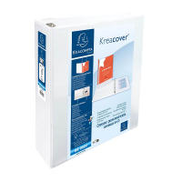 Exacompta panorama ringband met 4 D-ringen 60 mm wit 404657