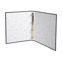 Exacompta ringband met 4 O-ringen zwart (30 mm) 404647