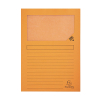 Exacompta venstermap oranje A4 (100 stuks)
