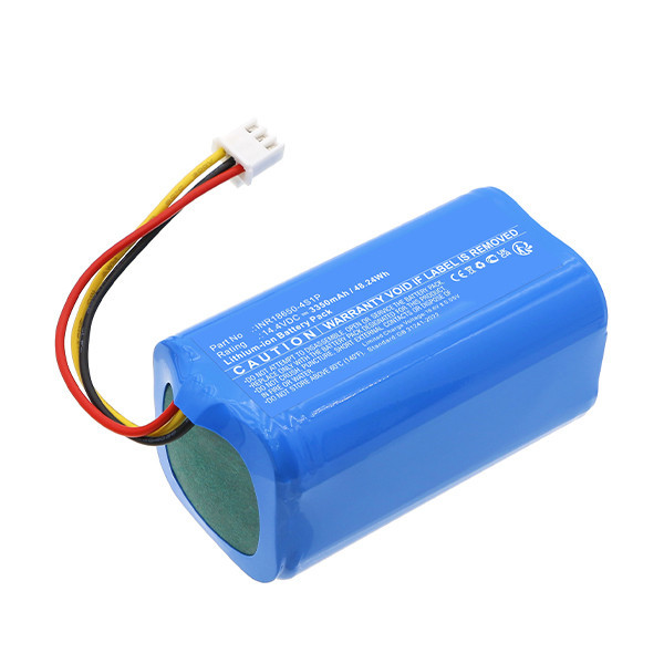 Eziclean INR18650-4S1P accu (14.4 V, 3350 mAh, 123accu huismerk) AEZ00015 - 1