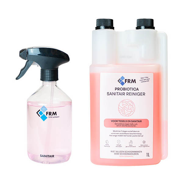 FRM Starterset: Probiotica Sanitairreiniger + Spray Flacon Sanitair SFR00165 - 1