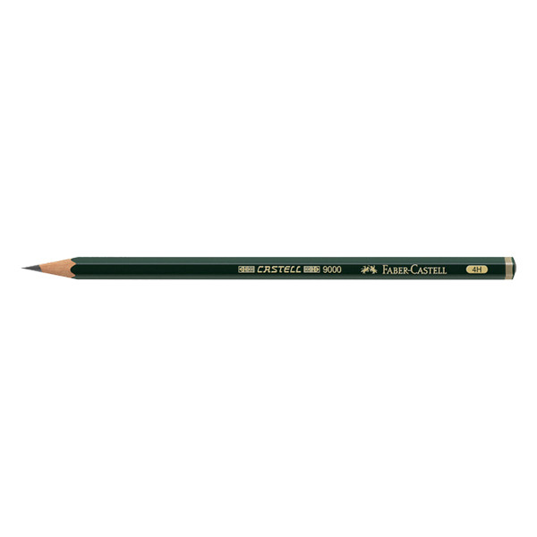 Faber-Castell 9000 potlood (4H) FC-119014 220209 - 1