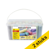 Aanbieding: 2x Eberhard Faber rond stoepkrijt gekleurd (50 stuks) 220240 - 1