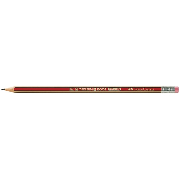 Faber-Castell Dessin potlood (HB) met gum FC-112100 220016 - 1