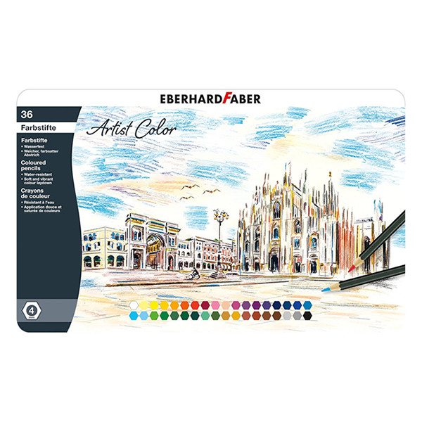 Faber-Castell Eberhard Faber Artist Color kleurpotloden (36 stuks) EF-516136 220130 - 1