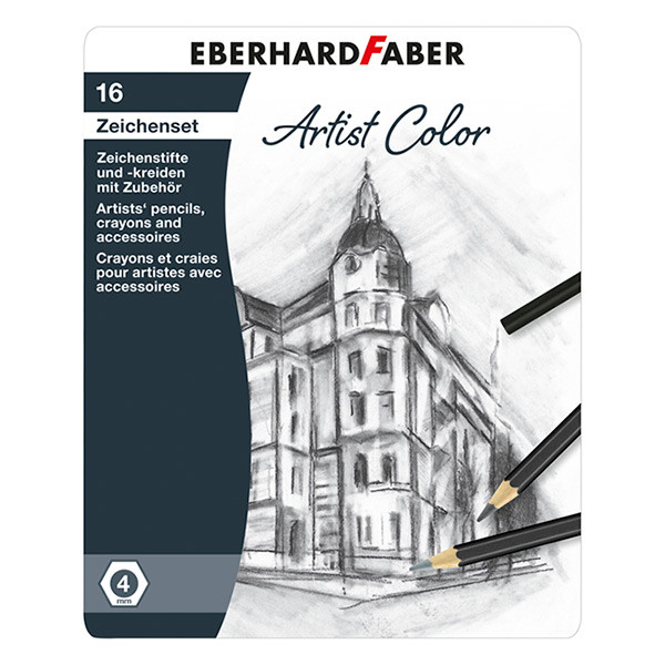 Faber-Castell Eberhard Faber Artist Color schetspotloden set (16-delig) EF-516916 220135 - 3