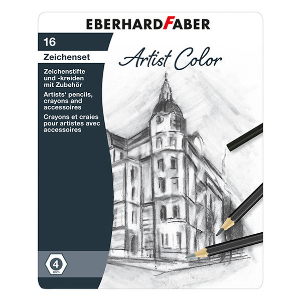 Faber-Castell Eberhard Faber Artist Color tekenset (16-delig) EF-516916 220135 - 3