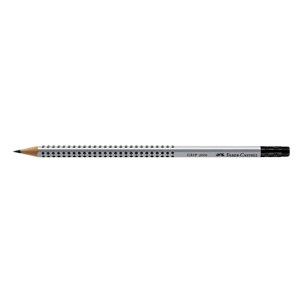 Faber-Castell Grip potlood met gum (HB) FC-117200 220056 - 1