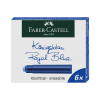 Faber-Castell inktpatroon koningsblauw (6 stuks)