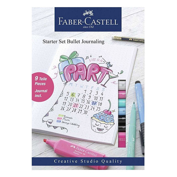 Faber-Castell starterset bullet journaling handlettering (9-delig) FC-267125 220139 - 1