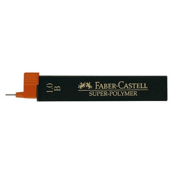 Faber-Castell vulpotlood vulling 1,0 mm B (12 vullingen) FC-120901 220109 - 1