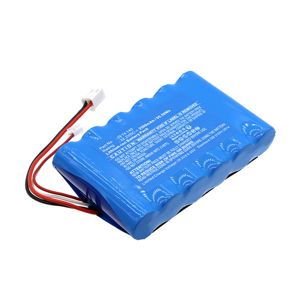 Fakir 2974140 accu (2500 mAh, 123accu huismerk) AFA00097 - 1