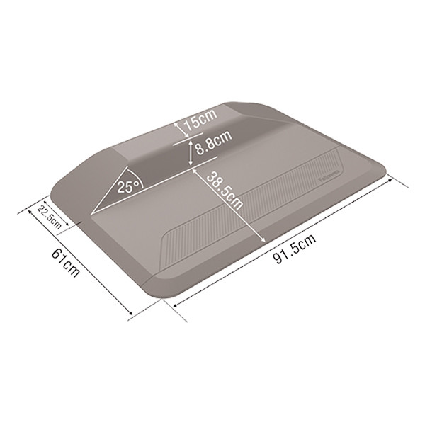 Fellowes ActiveFusion zit-sta anti-vermoeidheidsmat 8707101 213250 - 2