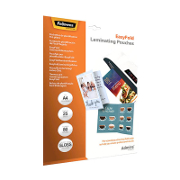 Fellowes Admire voorgevouwen lamineerhoes A4 2x80 micron (25 stuks) 207221