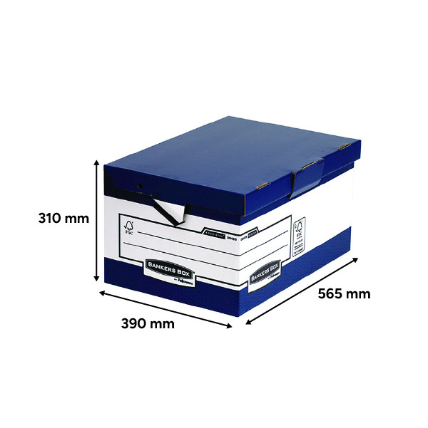 Fellowes Bankers Box opberg- en transportdoos A4/A3 565 x 390 x 310 mm 214158 - 2