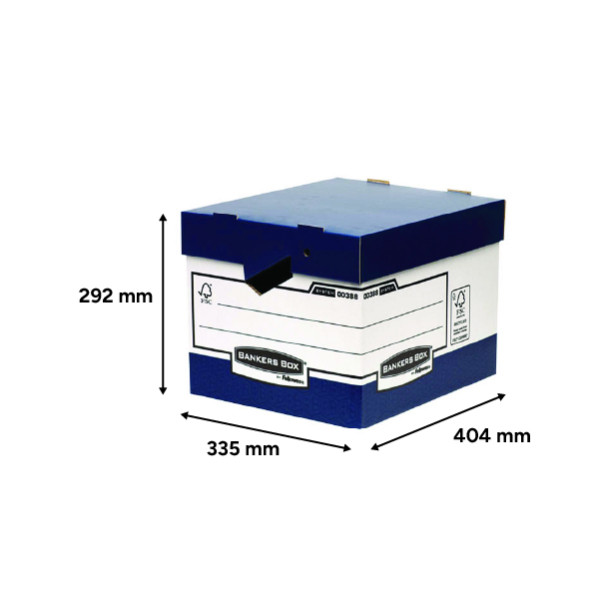 Fellowes Bankers Box opberg- en transportdoos A4 404 x 335 x 292 mm 214157 - 3