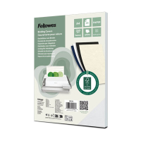 Fellowes Leatherlook bindomslag 250 grams wit A4 (25 stuks) 213206