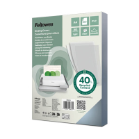 Fellowes PVC bindomslag 180 micron transparant A4 (100 stuks) 213210
