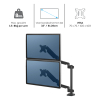 Fellowes Platinum Series monitorarm verticaal voor 2 monitoren zwart (met klem of schroef) 8043401 215001 - 4