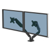 Fellowes Platinum Series monitorarm voor 2 monitoren zwart (met klem of schroef) 8042501 214009 - 2