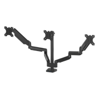 Fellowes Platinum Series monitorarm voor 3 monitoren zwart (met klem of schroef) 8042601 214011