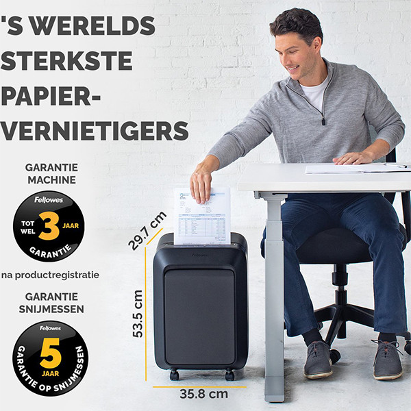 Fellowes Powershred LX210 papierversnipperaar kleine snippers 5502501 213362 - 4