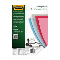 Fellowes bindomslag 150 micron transparant A4 (100 stuks) 207249