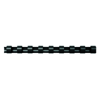 Fellowes bindrug 6 mm zwart (100 stuks) 213165