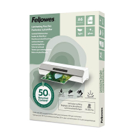 Fellowes gerecyclede lamineerhoes A6 glanzend 2x80 micron (100 stuks) 207207