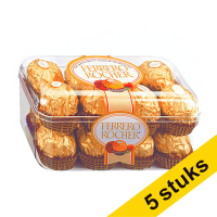 Aanbieding: 5x Ferrero Rocher T16 chocolade (16 stuks)