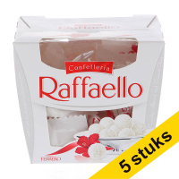 Aanbieding: 5x Raffaello T15 chocolade (15 stuks)