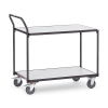 Fetra ESD - tafelwagen met 2 etages met laadvlak 850 x 500 mm 1840 439007 - 1