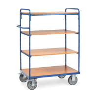 Fetra hoge etagewagen met 4 etages met laadvlak van 1000 x 600 mm 8201 439027