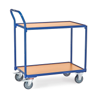Fetra lichte tafelwagen met 2 etages met laadvlak van 850 x 500 mm 2740 439000