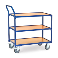 Fetra lichte tafelwagen met 3 etages met laadvlak van 850 x 500 mm 2750 439008