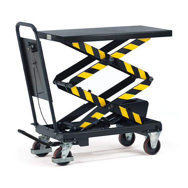 Fetra verrijdbare heftafel met laadvlak 1010 x 520 mm (hefhoogte 440 - 1575 mm) 6837 439062 - 1