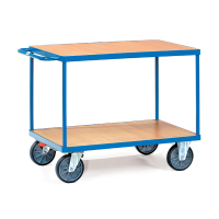 Fetra zware tafelwagen met 2 etages met laadvlak van 1000 x 700 mm 2402 439002