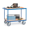 Fetra zware tafelwagen met 2 etages met laadvlak van 1000 x 700 mm 2402 439002 - 2