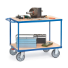 Fetra zware tafelwagen met 2 etages met laadvlak van 1200 x 800 mm 2403 439001 - 2