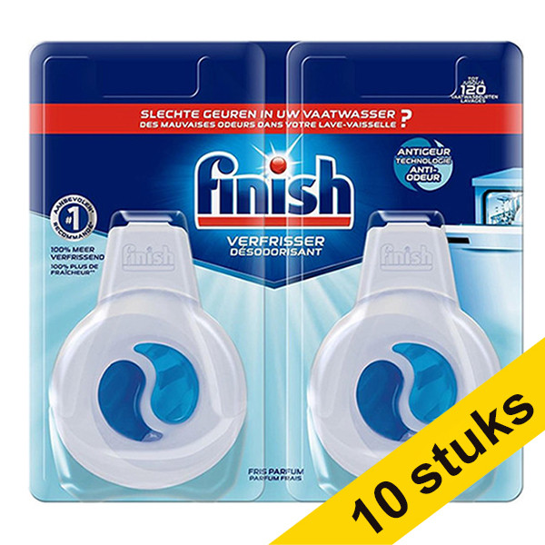 Finish Aanbieding: 10x Finish vaatwasverfrisser 2 x 4 ml (120 vaatwasbeurten)  SFI01021 - 1