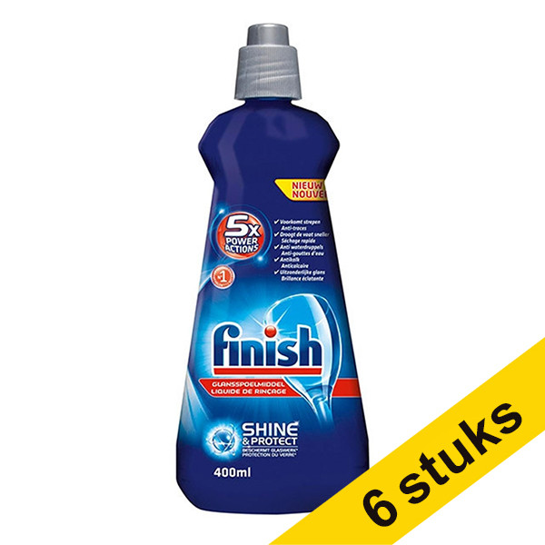Aanbieding: 6x Finish spoelglans regular (400 ml) SFI01006 - 1