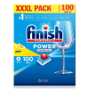 Finish Power All-in-1 Essential vaatwastabletten Lemon (100 vaatwasbeurten)  SFI01048