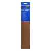 Folia crêpepapier 250 x 50 cm chocoladebruin 822115 222099