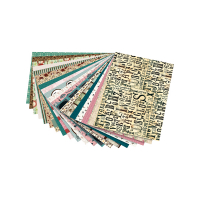 Folia designpapierblok vintage II 24 x 34 cm (20 vel) 48649 222128