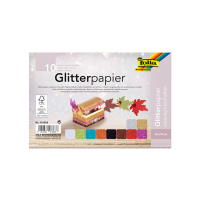 Folia glitterpapier 170 grams 50 x 70 cm (10 vel) 881009 222129